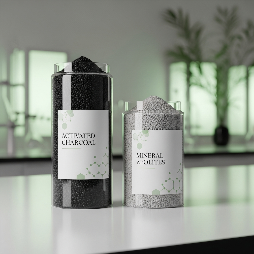 Premium biotech supplements in designer glass jars