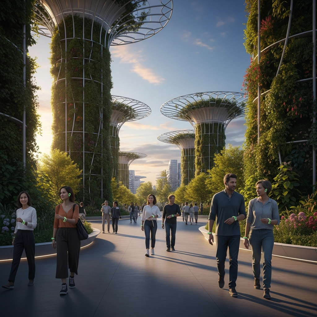 Screenless health device promoting restorative sleep and biological rhythm sync