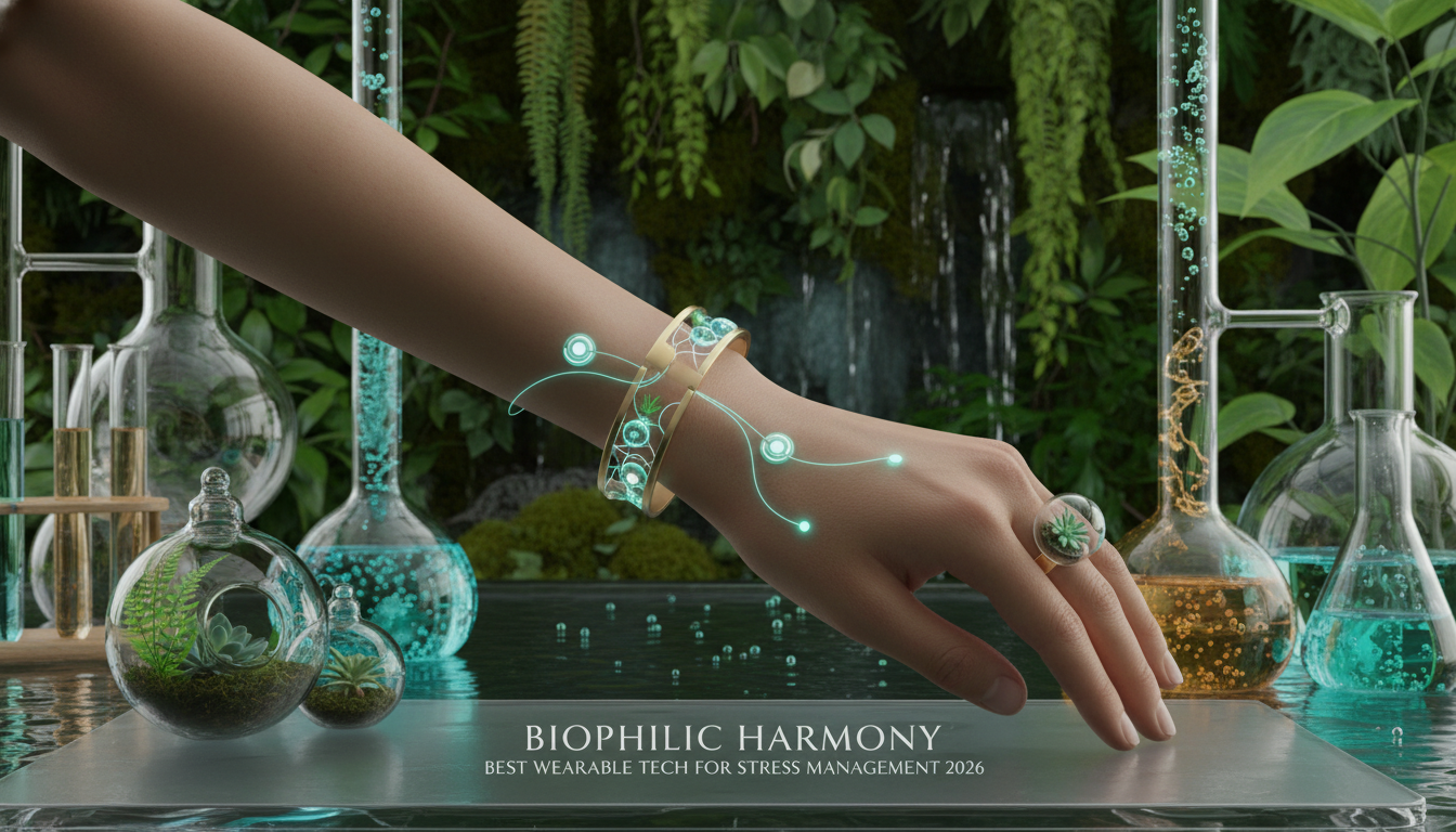 Best Biophilic Wearable Tech for Stress Management in 2026